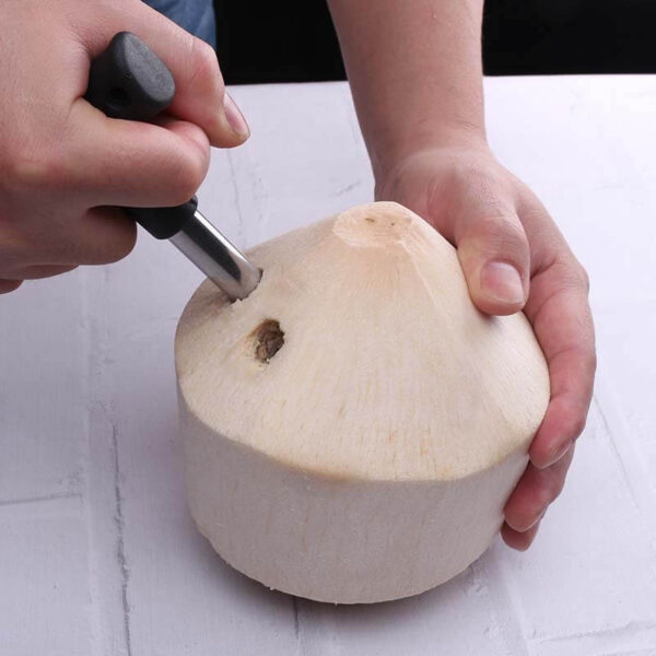 Stainless Steel Coconut Opener Tool