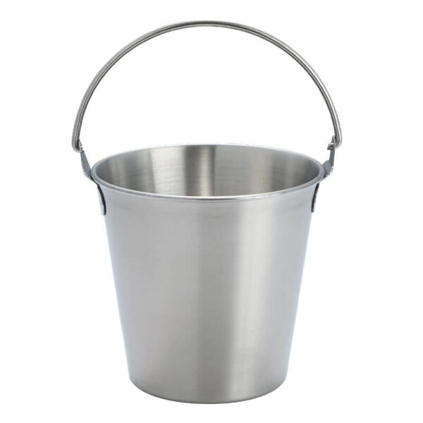 700ml 304 stainless steel portable small ice bucket, bar beer cooling bucket, French fries milk tea snack bucket