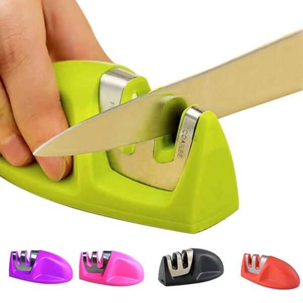 Household Two-Stage Multi-Functional Quick Knife Sharpener